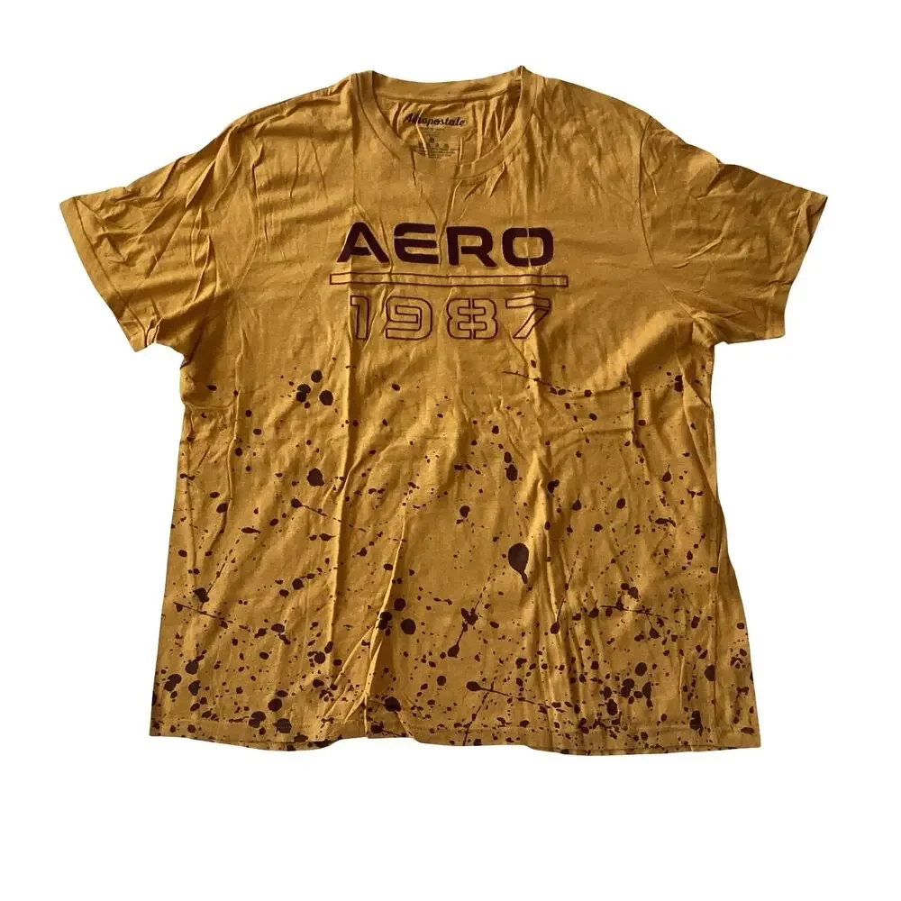 Aeropostale Paint Splatter Tee